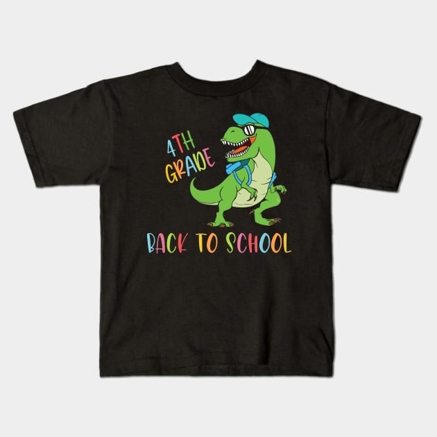 4th grade Back to school Kids T-Shirt by sevalyilmazardal